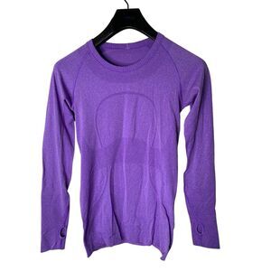 Lululemon Swiftly Tech long sleeve tee purple women's size 6